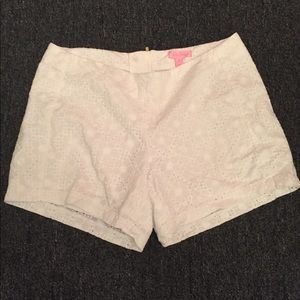 lily Pulitzer white shorts